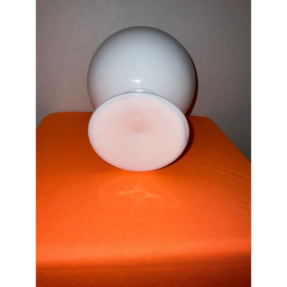 Vintage Milk Glass Pedestal Candy Dish or Compote - Picture 2 of 2